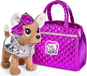 

Мягкая игрушка Simba, Chi-Chi love ''Гламур'' с розовой сумочкой и бантом 20 см 5893125129