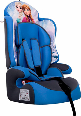 

Автокресло Siger, серия Disney Драйв гр. I/II/III Холодное сердце лес голубой KRES2784