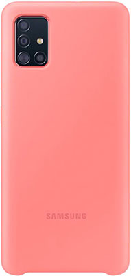

Чехол (клип-кейс) Samsung A51 (A515) SiliconeCover pink (EF-PA515TPEGRU)
