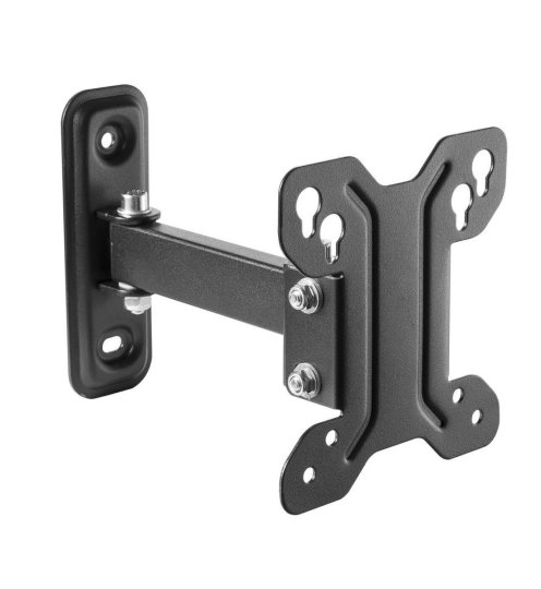 

Кронштейн для телевизора Ultramounts UM892 черный 13"-27" макс.30кг настенный поворотно-выдвижной и наклонный