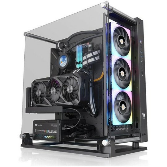 

Компьютерный корпус Thermaltake CA-1G4-00M1WN-09 Core P3 TG PRO черный без БП ATX 6x120mm 6x140mm 2xUSB3.0 audio bott PSU