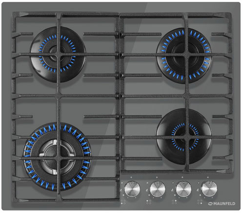 

Газовая варочная панель Maunfeld EGHG.64.63CDGR/G, Графит