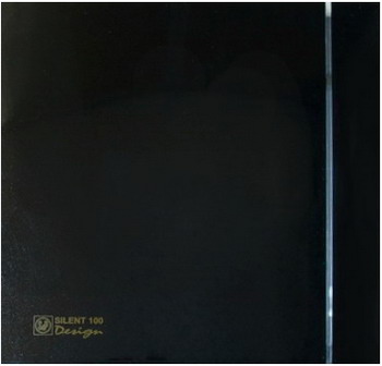 Вытяжной вентилятор Soler & Palau Silent-100 CRZ Design 4C (черный) 03-0103-156 crz