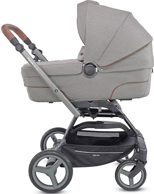 

Коляска Inglesina, Quad System 4 в 1 на шасси Quad Titanium Black Cognac (AA 60 K0DBG AE 60 K 0002) KA 60 K0DBG4