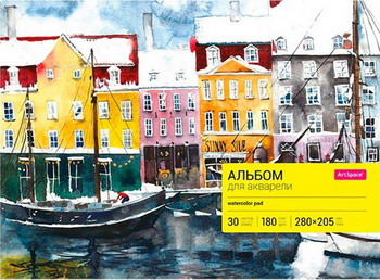

Альбом для акварели ArtSpace, Венеция 30 листов Аа30_017