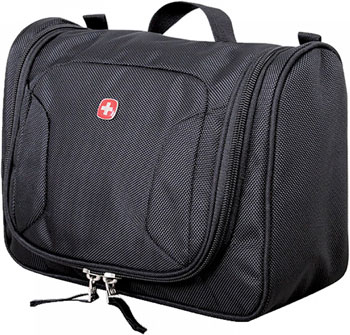 

Несессер Swissgear, TOILETRY KIT дорожный чёрный 27х11х22 см SA1092213