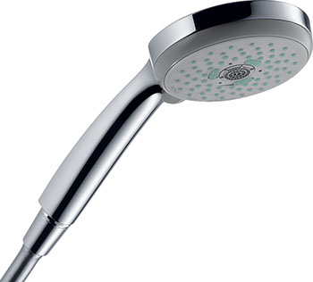 

Ручной душ Hansgrohe, Croma Multi &#216 100 мм 3 режима 19 л/мин 28 536 000