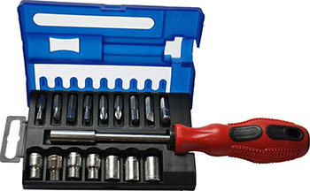 

Отвертка со сменными битами и головками Zitrek, SRA20