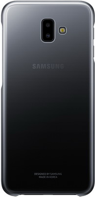 

Чехол (клип-кейс) Samsung, J6+ (J 610) Gradation Cover black EF-AJ 610 CBEGRU