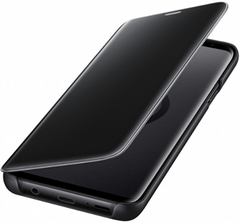 

Чехол (флип-кейс) Samsung, S9 (G 965) ClearView Standing black EF-ZG 965 CBEGRU
