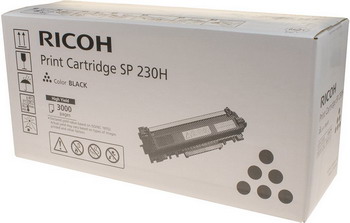 

Тонер-картридж Ricoh, SP 230 H 408294 Чёрный