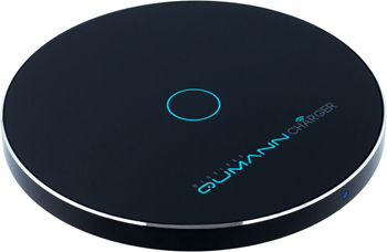 

Беспроводное зарядное устройство Qumann, QWC-02 Wireless Disc Qi Fast Charger Black 50520