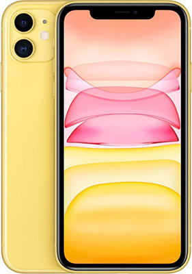 

Смартфон Apple, iPhone 11 128GB Yellow (MWM42RU/A)