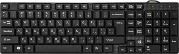 Проводная клавиатура Defender Accent SB-720 RU черный компактная (45720) бейсболка djinns арт 6p sb hippycanvas черный размер uni