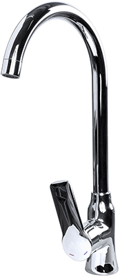 

Кухонный смеситель Zigmund & Shtain 0400 НЕРЖ.ПОЛИР, Нержавеющая сталь