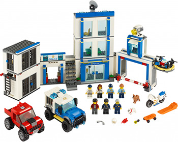 Фото - Конструктор Lego City Police Полицейский участок 60246 lego city океан мини подлодка 60263