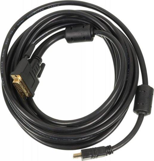 

Кабель Ningbo DVI-D (m) HDMI (m) 5м феррит.кольца
