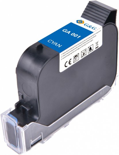 

Картридж струйный Canon G&G GA-001C голубой (42мл) для G&G GG-HH1001