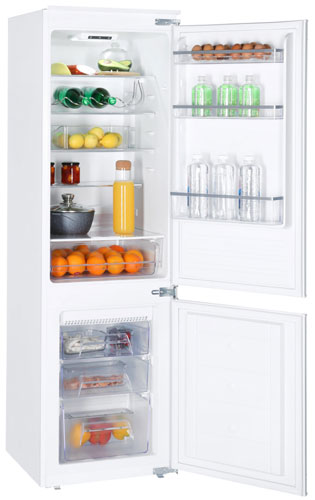 фото Встраиваемый двухкамерный холодильник nordfrost nrcb 330 nfw