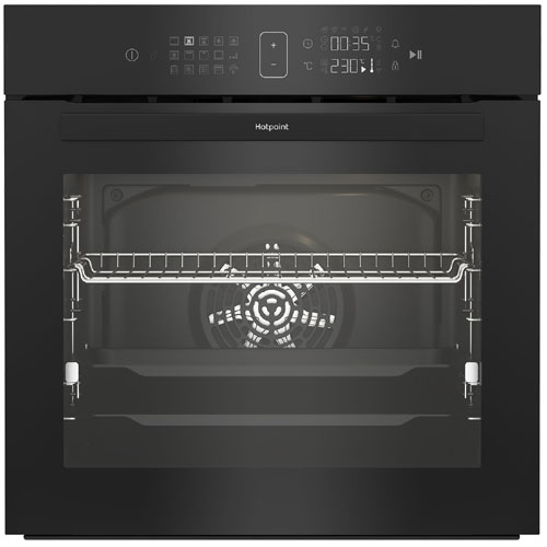 фото Встраиваемый электрический духовой шкаф hotpoint fe8 1352 smp blg черный