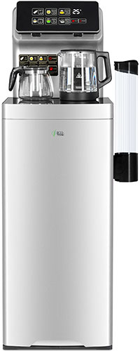 фото Тиабар ecotronic tb15-ler silver с чайным столиком, напольный (etk12594)