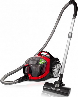 

Пылесос напольный Arnica Tesla, Красный/черный