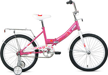 

Велосипед Altair, CITY KIDS 20 Compact (20'' 1 ск. рост 13'') 2020-2021 розовый 1BKT1C201007