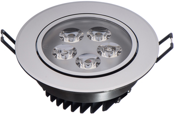 

Светильник встроенный DeMarkt, Круз 637015105 5*1W LED 220 V