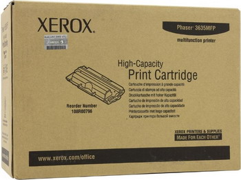 

Картридж Xerox, 108 R 00796 Чёрный