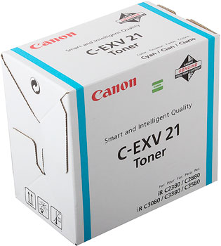Тонер-картридж Canon C-EXV 21 C 0453 B 002 Голубой