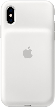 

Чехол с аккумулятором Apple, Smart Battery Case для iPhone XS белый цвет MRXL2ZM/A