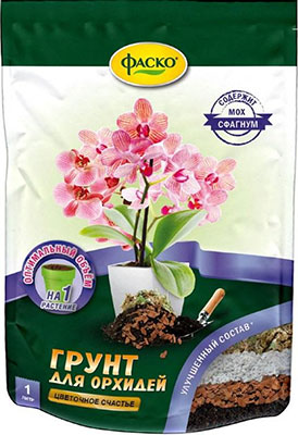 

Грунт для Орхидей Фаско, Цветочное счастье дой-пак 1л Тп0102ЦВС13