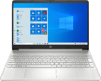 

Ноутбук HP, 15s-fq1089ur (22R36EA) Natural silver