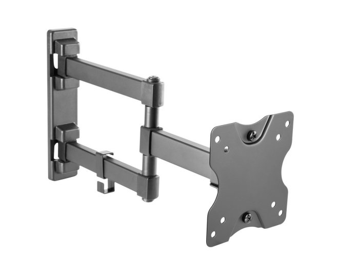 

Кронштейн для телевизора Ultramounts UM894 черный 13"-27" макс.20кг настенный поворотно-выдвижной и наклонный