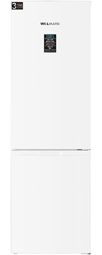 фото Двухкамерный холодильник willmark rfn-365nfw белый