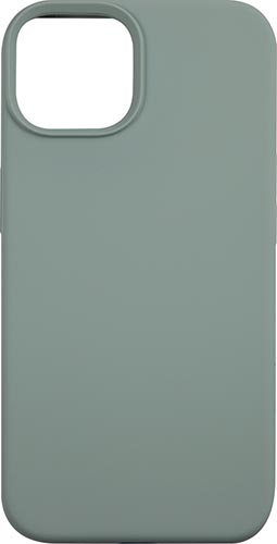 фото Чехол силиконовый red line для iphone 14 с микрофиброй, pine green