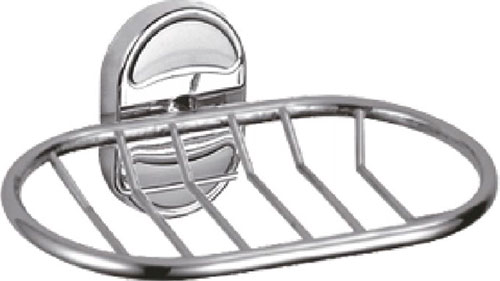 Изображение товара Мыльница D-Lin D700 хром для ванной комнаты настенная нержавеющая сталь