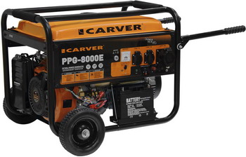 

Электрический генератор и электростанция Carver, PPG-8000 E 01.020.00006