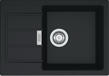 

Кухонная мойка FRANKE, Sirius SID 611-62/38 оникс 114.0489.206