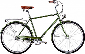 Велосипед Bear Bike London 2021 рост 500 мм зеленый
