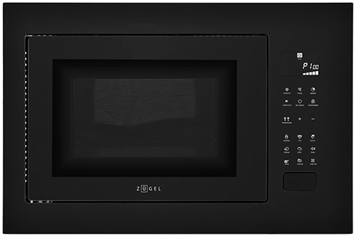 

Встраиваемая микроволновая печь СВЧ Zugel ZMO251B черная, Черный