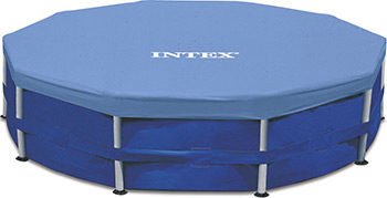 

Тент Intex Metal Frame 305см (выступ 25см) 28030, Синий