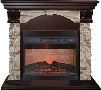 Каминокомплект Realflame Dublin ROCKSTD/EUG AO с Irvine 24 каминокомплект realflame stone 24 ao и irvine 24 lm89