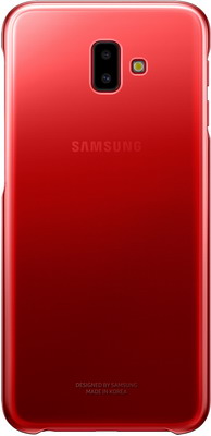 

Чехол (клип-кейс) Samsung, J6+ (J 610) Gradation Cover red EF-AJ 610 CREGRU