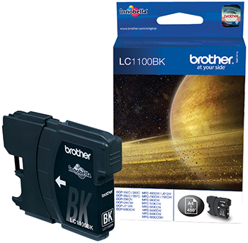 

Картридж Brother, LC 1100 BK чёрный