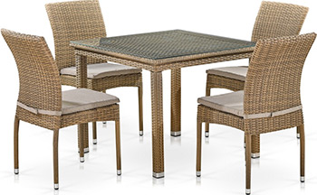 

Комплект мебели Афина, T257B/Y380B-W65 Light Brown