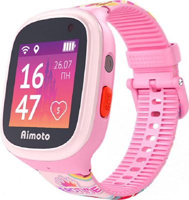 

Детские умные часы Кнопка жизни Aimoto Disney ''Принцесса'' (9301110) розовый