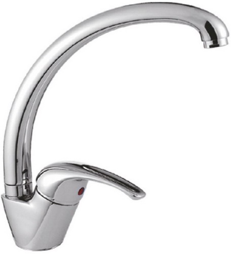 Изображение товара Кухонный смеситель Cron CN29 хром однорычажный с поворотным изливом