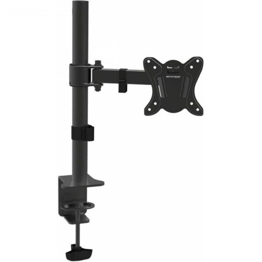 

Кронштейн для мониторов Arm media 10152 Media LCD-T11 черный 15-32 макс.12кг настольный поворот и наклон верт.перемещ.