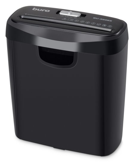 

Уничтожитель бумаги (шредер) Cactus Buro Home BU-S606S черный (секр.Р-2) ленты 6лист. 11лтр. пл.карты
